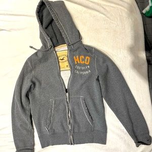 Hollister zip hoodie
